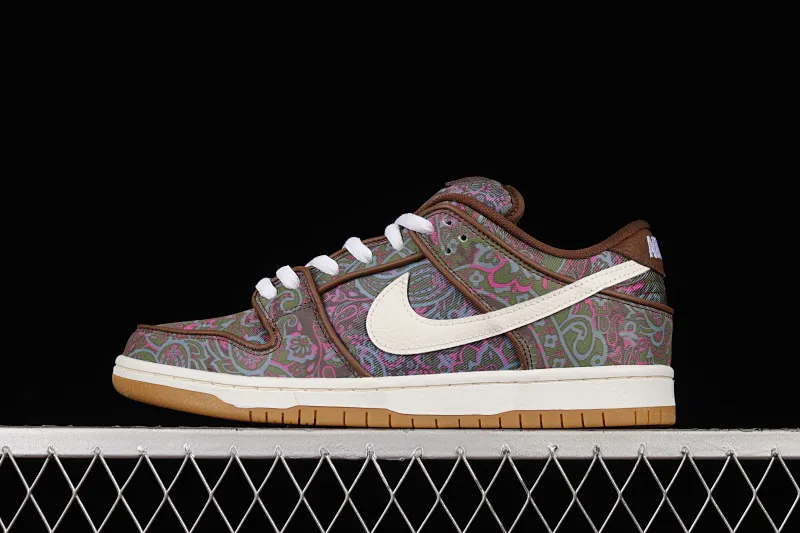 All categories Nk SB Dunk series Nk SB Dunk Low low-top sneakers F version Nk SB Dunk Low "Paisley" new cashew flower SB low-top sports and leisure sneakers DH7534-200